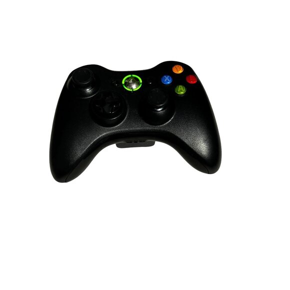 Microsoft Xbox 360 OEM Wireless Controller Black Un-Tested (Lights Up) - Picture 2 of 10